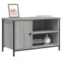 Sonoma gray plywood TV cabinet 80x40x50 cm by vidaXL, TV Furniture - Ref: Foro24-832771, Price: 53,23 €, Discount: %