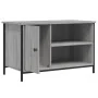 Sonoma gray plywood TV cabinet 80x40x50 cm by vidaXL, TV Furniture - Ref: Foro24-832771, Price: 53,23 €, Discount: %