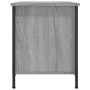 Sonoma gray plywood TV cabinet 80x40x50 cm by vidaXL, TV Furniture - Ref: Foro24-832771, Price: 53,23 €, Discount: %