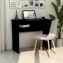 Escritorio de madera contrachapada negro 90x50x74 cm de vidaXL, Escritorios - Ref: Foro24-801171, Precio: 63,92 €, Descuento: %
