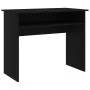 Schwarzer Sperrholzschreibtisch 90x50x74 cm von vidaXL, Schreibtische - Ref: Foro24-801171, Preis: 66,39 €, Rabatt: %