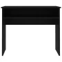 Schwarzer Sperrholzschreibtisch 90x50x74 cm von vidaXL, Schreibtische - Ref: Foro24-801171, Preis: 66,39 €, Rabatt: %
