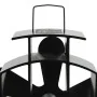 Heat Powered Stove Fan 5 Blades Black by vidaXL, Wood-burning fireplace fans - Ref: Foro24-51238, Price: 34,92 €, Discount: %