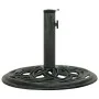 Base de sombrilla de hierro fundido verde 44x44x31 cm de vidaXL, Bases para sombrillas - Ref: Foro24-317756, Precio: 56,70 €,...