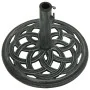 Base de sombrilla de hierro fundido verde 44x44x31 cm de vidaXL, Bases para sombrillas - Ref: Foro24-317756, Precio: 56,70 €,...