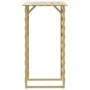 Pergolas with roof 6 pcs impregnated pine wood 100x90x200 cm by vidaXL, Pergolas, arches and garden trellises - Ref: Foro24-3...