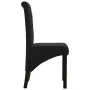 Sillas de comedor 6 unidades de tela negra de vidaXL, Sillas de comedor - Ref: Foro24-276976, Precio: 546,19 €, Descuento: %