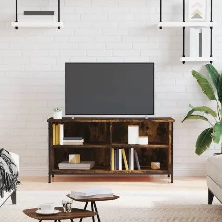 Möbel für TV aus rauchiger Eichenfurnierholz 100x40x50 cm von vidaXL, TV-Möbel - Ref: Foro24-832775, Preis: 59,68 €, Rabatt: %