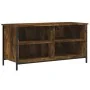 TV stand made of smoked oak plywood, measuring 100x40x50 cm. by vidaXL, TV Furniture - Ref: Foro24-832775, Price: 59,68 €, Di...