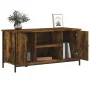 TV-Schrank aus geräuchertem Eichensperrholz, 100 x 40 x 50 cm von vidaXL, TV-Möbel - Ref: Foro24-832765, Preis: 67,28 €, Raba...