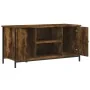TV-Schrank aus geräuchertem Eichensperrholz, 100 x 40 x 50 cm von vidaXL, TV-Möbel - Ref: Foro24-832765, Preis: 67,28 €, Raba...