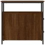 Oak brown engineered wood bedside table 30x60x60 cm by vidaXL, Nightstands - Ref: Foro24-826071, Price: 55,93 €, Discount: %