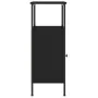 Schwarzer Nachttisch aus Holzwerkstoff, 41 x 31 x 80 cm von vidaXL, Nachttische - Ref: Foro24-825923, Preis: 46,91 €, Rabatt: %