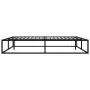 Schwarzer Metallbettrahmen 160x200 cm von vidaXL, Betten und Lattenroste - Ref: Foro24-324789, Preis: 131,81 €, Rabatt: %