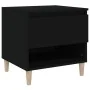 Schwarzer Nachttisch aus Sperrholz, 50 x 46 x 50 cm von vidaXL, Nachttische - Ref: Foro24-819534, Preis: 44,24 €, Rabatt: %