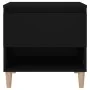 Schwarzer Nachttisch aus Sperrholz, 50 x 46 x 50 cm von vidaXL, Nachttische - Ref: Foro24-819534, Preis: 44,24 €, Rabatt: %