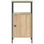Sonoma oak engineered wood bedside table 41x31x80 cm by vidaXL, Nightstands - Ref: Foro24-825925, Price: 47,87 €, Discount: %