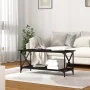 Couchtisch aus Sperrholz und schwarzem Eisen 100x45x45 cm von vidaXL, Couchtisch - Ref: Foro24-823312, Preis: 43,12 €, Rabatt: %