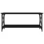 Couchtisch aus Sperrholz und schwarzem Eisen 100x45x45 cm von vidaXL, Couchtisch - Ref: Foro24-823312, Preis: 43,12 €, Rabatt: %
