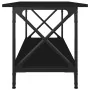 Couchtisch aus Sperrholz und schwarzem Eisen 100x45x45 cm von vidaXL, Couchtisch - Ref: Foro24-823312, Preis: 43,12 €, Rabatt: %