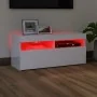 TV cabinet with bright white LED lights 90x35x40 cm by vidaXL, TV Furniture - Ref: Foro24-804388, Price: 74,26 €, Discount: %