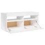 TV cabinet with bright white LED lights 90x35x40 cm by vidaXL, TV Furniture - Ref: Foro24-804388, Price: 74,26 €, Discount: %