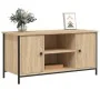 Sonoma oak plywood TV cabinet 100x40x50 cm by vidaXL, TV Furniture - Ref: Foro24-832764, Price: 67,49 €, Discount: %