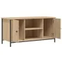 Sonoma oak plywood TV cabinet 100x40x50 cm by vidaXL, TV Furniture - Ref: Foro24-832764, Price: 67,49 €, Discount: %