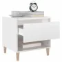 Nightstands 2 units glossy white plywood 50x46x50 cm by vidaXL, Nightstands - Ref: Foro24-819537, Price: 60,16 €, Discount: %