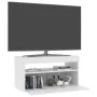 TV-Schrank mit strahlend weißen LED-Leuchten 75x35x40 cm von vidaXL, TV-Möbel - Ref: Foro24-804403, Preis: 54,09 €, Rabatt: %