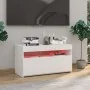 TV-Schrank mit strahlend weißen LED-Leuchten 75x35x40 cm von vidaXL, TV-Möbel - Ref: Foro24-804403, Preis: 54,09 €, Rabatt: %
