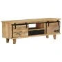 Solid mango wood TV cabinet 120x30x40 cm by vidaXL, TV Furniture - Ref: Foro24-249873, Price: 225,36 €, Discount: %
