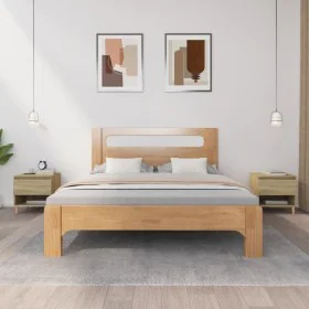 Nachttische 2 Stk. Sonoma Eichenfurnier 50x46x50 cm von vidaXL, Nachttische - Ref: Foro24-819539, Preis: 83,89 €, Rabatt: %