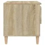 Nachttische 2 Stk. Sonoma Eichenfurnier 50x46x50 cm von vidaXL, Nachttische - Ref: Foro24-819539, Preis: 83,89 €, Rabatt: %