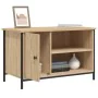 TV-Schrank aus Sonoma-Eichensperrholz, 80 x 40 x 50 cm von vidaXL, TV-Möbel - Ref: Foro24-832769, Preis: 61,18 €, Rabatt: %