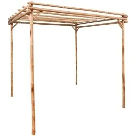 Bamboo pergola 170x170x220 cm by vidaXL, Pergolas, arches and garden trellises - Ref: Foro24-49296, Price: 160,39 €, Discount: %