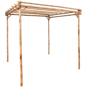 Bambus-Pergola 170x170x220 cm von vidaXL, Pergolen, Bögen und Gartenspaliere - Ref: Foro24-49296, Preis: 160,40 €, Rabatt: %