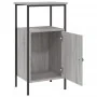 Sonoma grauer Nachttisch aus Holzwerkstoff, 41 x 31 x 80 cm von vidaXL, Nachttische - Ref: Foro24-825929, Preis: 45,42 €, Rab...