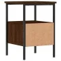 Nachttisch aus eichenbraunem Holzwerkstoff, 34 x 36 x 50 cm von vidaXL, Nachttische - Ref: Foro24-826051, Preis: 40,15 €, Rab...