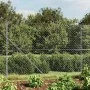 Wire fence with silver tie 1.6x25 m by vidaXL, fence panels - Ref: Foro24-154044, Price: 132,80 €, Discount: %