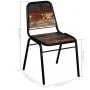 Esszimmerstühle 6 Einheiten recyceltes Massivholz von vidaXL, Essstühle - Ref: Foro24-274707, Preis: 722,35 €, Rabatt: %
