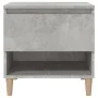 Nachttische 2 Stück betongraues Sperrholz 50x46x50 cm von vidaXL, Nachttische - Ref: Foro24-819541, Preis: 72,09 €, Rabatt: %