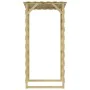 Pergolas with roof 4 pcs impregnated pine wood 100x90x200 cm by vidaXL, Pergolas, arches and garden trellises - Ref: Foro24-3...