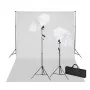 White backdrop studio kit 600x300 cm and lights by vidaXL, Flashes and studio lighting - Ref: Foro24-160180, Price: 147,49 €,...