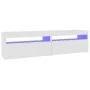 TV-Möbel mit LED-Leuchten 2 Stk. glänzend weiß 75x35x40 cm von vidaXL, TV-Möbel - Ref: Foro24-804404, Preis: 136,10 €, Rabatt: %