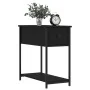 Schwarzer Nachttisch aus Holzwerkstoff, 30 x 60 x 60 cm von vidaXL, Nachttische - Ref: Foro24-826053, Preis: 45,64 €, Rabatt: %