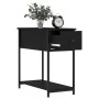 Schwarzer Nachttisch aus Holzwerkstoff, 30 x 60 x 60 cm von vidaXL, Nachttische - Ref: Foro24-826053, Preis: 45,64 €, Rabatt: %