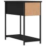 Schwarzer Nachttisch aus Holzwerkstoff, 30 x 60 x 60 cm von vidaXL, Nachttische - Ref: Foro24-826053, Preis: 45,64 €, Rabatt: %