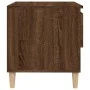 Mesitas de noche 2 uds contrachapada roble marrón 50x46x50 cm de vidaXL, Mesitas de noche - Ref: Foro24-819547, Precio: 60,89...