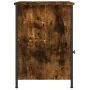 Mesita de noche madera contrachapada roble ahumado 40x42x60 cm de vidaXL, Mesitas de noche - Ref: Foro24-825917, Precio: 42,7...